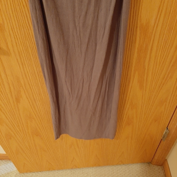 Forever 21 Cut Out Maxi Dress Clay Color Size Small - Picture 8 of 9